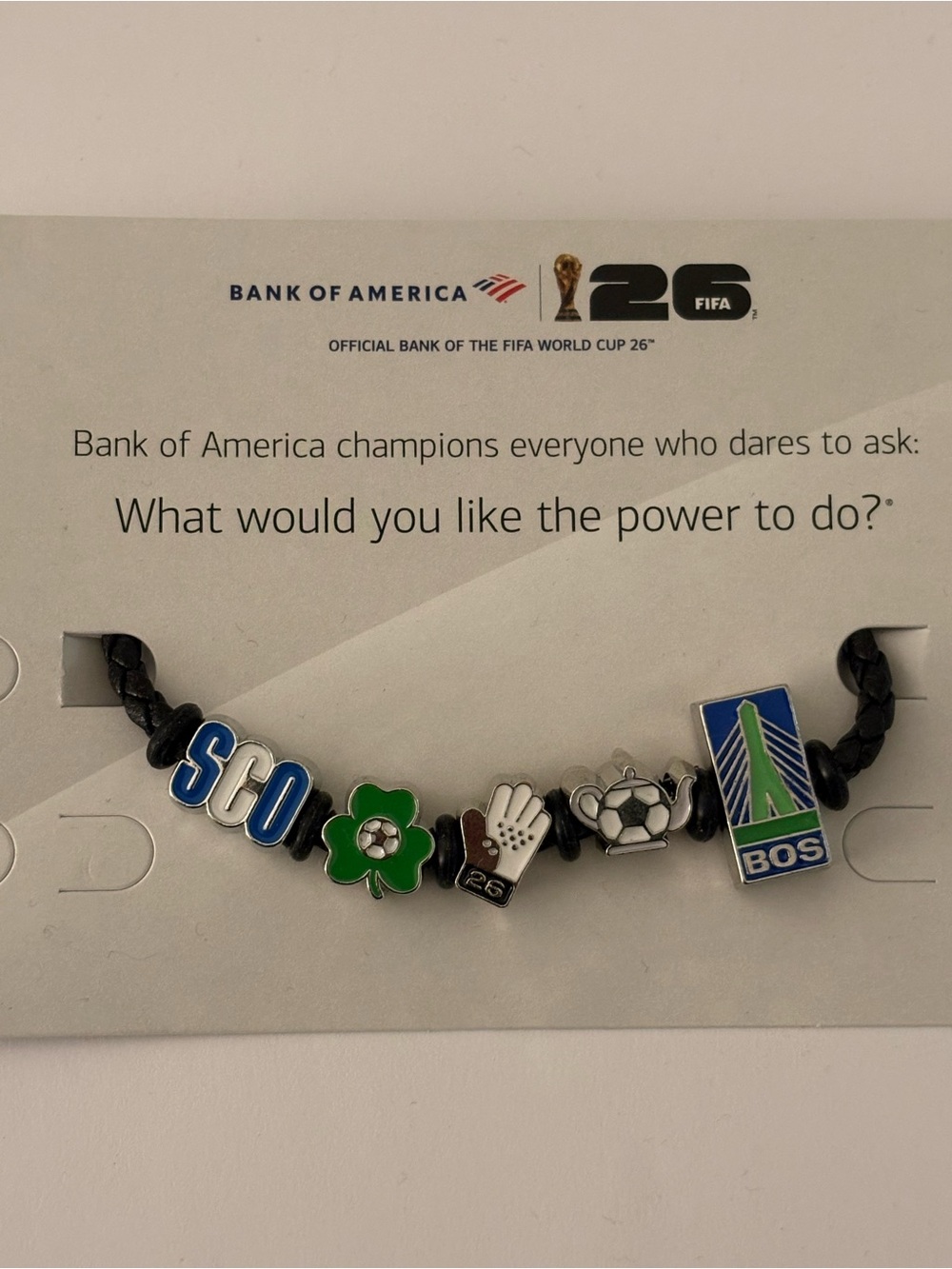 FIFA Bank of America Scotland & Boston Bracelet